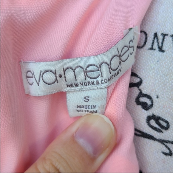 Rosanna jacquard mini dress floral eva mendes ny&co hot pink orange purple neon - Picture 5 of 7